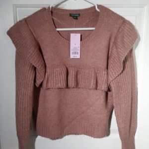 Wild Fable Women's Ruffle Sweater